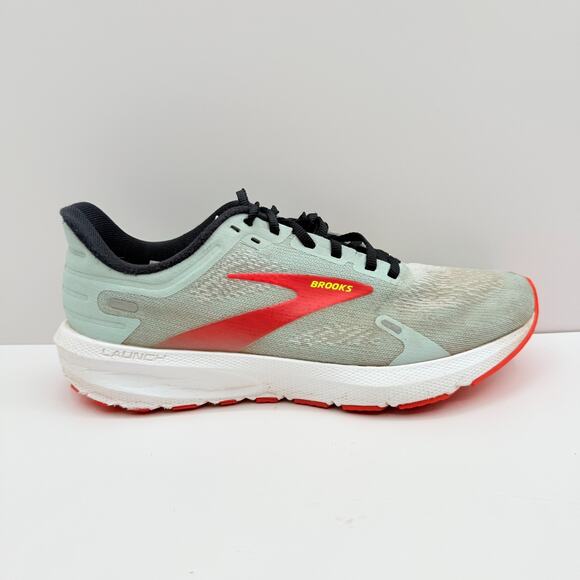 Brooks Launch 9 Mens Size 8 Surf Blue Low Running Walking Sneakers 110386-1D-413 - Picture 1 of 8